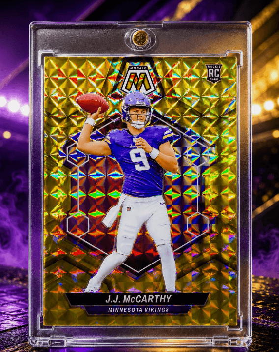 We're Giving Away Five JJ McCarthy Rookie Cards. Here's How to Win One.