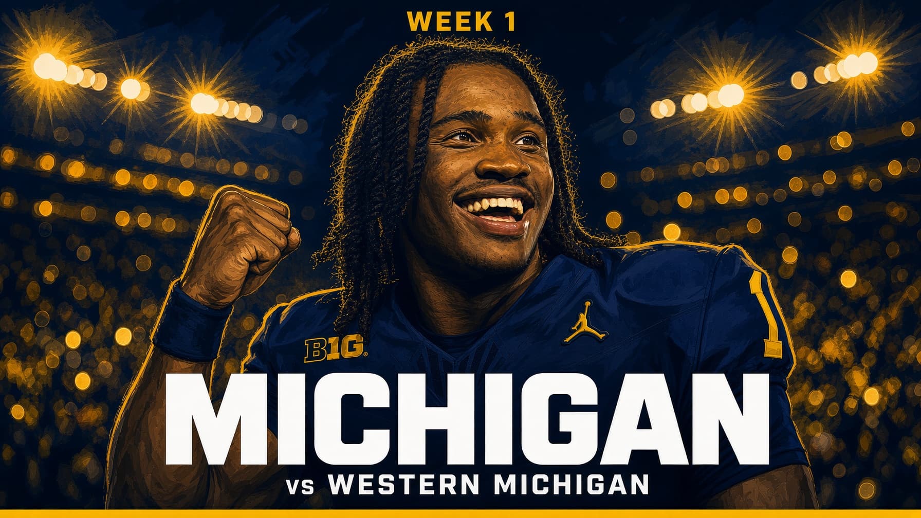 Michigan Football is Back Saturday Night
